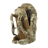 M-Tac Rygsæk Large Gen.III Elite i camouflage med ergonomisk design og plads til taktisk udstyr, fremstillet af slidstærkt Cordura 500D.