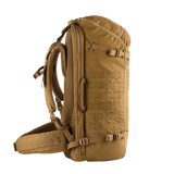 M-Tac Rygsæk Gen.II Elite Large i slidstærk Cordura materiale og stilrent design, sidevisning med ergonomiske skulderstropper.