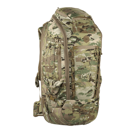 M-Tac Rygsæk Large Gen.IV Elite i slidstærkt Cordura materiale, ergonomisk designet til transport af våben og daglig brug.