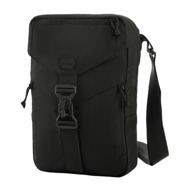 M-Tac Magnet XL Bag Elite - praktisk tablet- og skuldertaske med FidLock V-Buckle magnetlås til sikker lukning.
