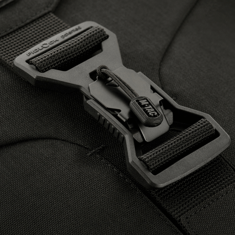 FidLock V-Buckle magnetlås på M-Tac Magnet XL Bag Elite tablet- og skuldertaske, praktisk og sikker lukkemekanisme