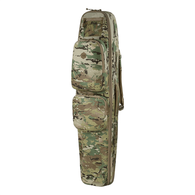 M-Tac Gun Backpack Case 125 cm Gen.II Elite i camouflage design, robust rygsæk til sikker våbentransport.