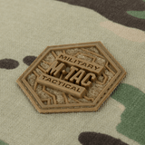 Close-up af M-Tac Gun Backpack Case 125 cm Gen.II Elite med militært camouflagedesign.