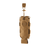 M-Tac Flaske Holder Elite i Cordura 500D materiale med MOLLE system til taktisk udstyr. Praktisk flaske- og beholderholder.