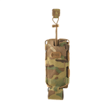 M-Tac Flaske Holder Elite i camouflage, alsidig flaskeholder med elastiske sidebånd og MOLLE-fastgørelse, lavet af Cordura 500D.