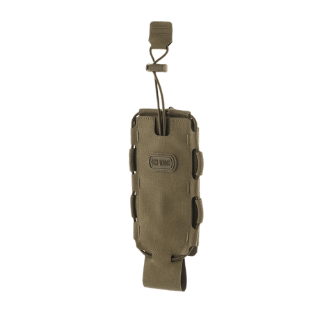 M-Tac Flaske Holder Elite i Cordura 500D med MOLLE fastgørelse, designet til flaskeopbevaring og integration i taktisk udstyr.