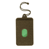 M-Tac Badge Holder – ID-kort og patch med Velcro sides, plastbase og paracord til ophæng. Lomme til nøglekort.