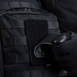 M-Tac Panel til Patches på MOLLE 80x135 til fastgørelse via MOLLE-system med hook & loop overflade, plastbase for stabilitet, 80x135 mm.