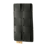 M-Tac Panel til Patches på MOLLE 80x135 i sort til stabilitet og fastgørelse af patches med plastbase og hook & loop overflade