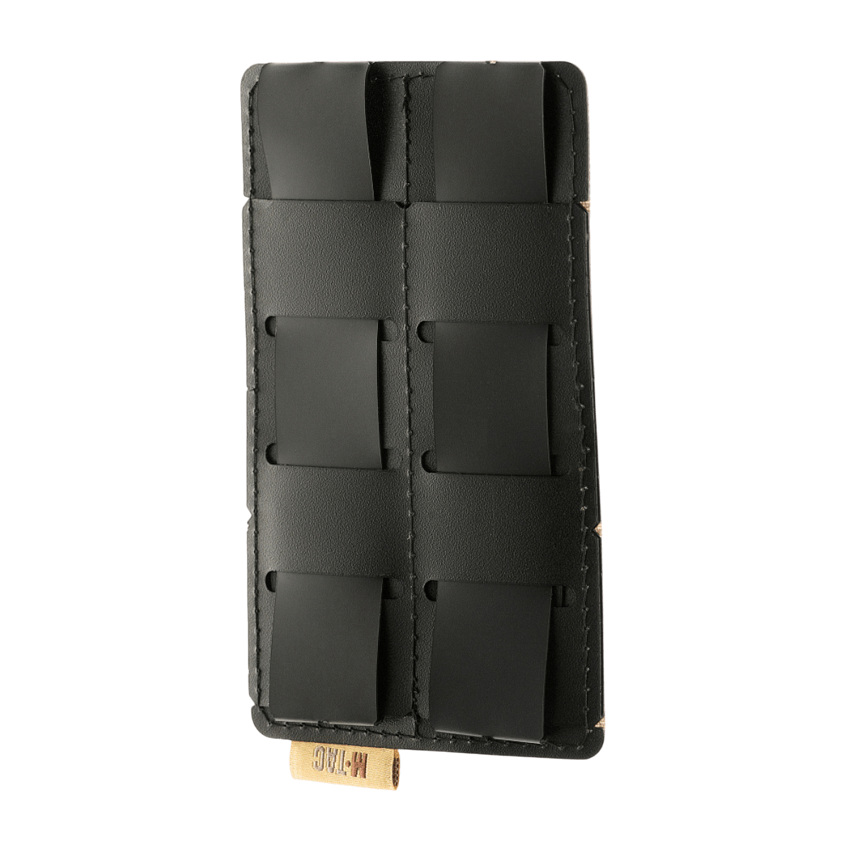 M-Tac Panel til Patches på MOLLE 80x135 i sort til stabilitet og fastgørelse af patches med plastbase og hook & loop overflade