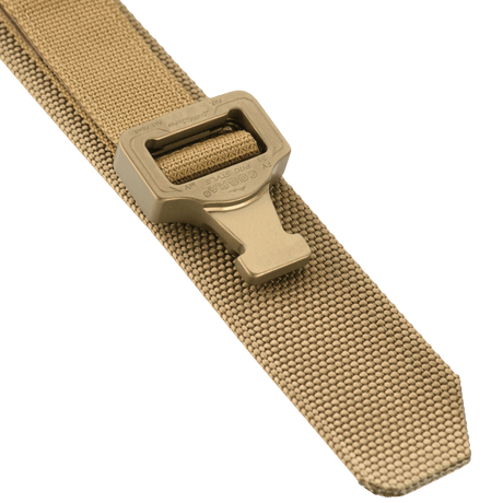 M-Tac Cobra Buckle Taktisk Bælte Laser Cut med AustriAlpin COBRA lås og Cordura materiale, velegnet til militær og politiudstyr.