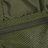 Indvendig netlomme af M-Tac Toilettaske i vandafvisende 600D polyester med PVC-belægning, ideel til rejser og opbevaring.