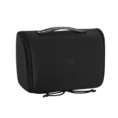 M-Tac Toilettaske i vandafvisende 600D polyester, kompakt design, perfekt til rejse- og hverdagsbrug.