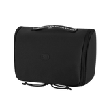 M-Tac Toilettaske i sort, kompakt design til opbevaring af toiletartikler, vandafvisende 600D polyester, ideel til rejser.