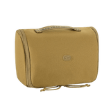 M-Tac Toilettaske i vandafvisende 600D polyester, kompakt design til rejsebrug, holder formen, ideel til opbevaring af toiletartikler.