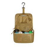 M-Tac Toilettaske i kompakt design, vandafvisende 600D polyester, til tandbørste og barbering, ideel til rejser, 24x15x8,5 cm