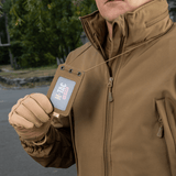 M-Tac Taktisk ID-kortholder med Snøre, robust Cordura-materiale, bæres om halsen eller fastgøres med velcro, militær og politi brug.