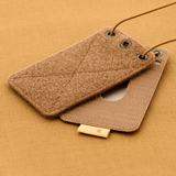 M-Tac Taktisk ID-kortholder med Snøre i robust Cordura-materiale med gennemsigtigt panel og velcro-fastgørelse, velegnet til taktisk brug.