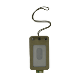 M-Tac Taktisk ID-kortholder med Snøre i robust Cordura, velegnet til militær og taktisk brug, transparent panel, 116x67 mm