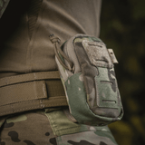 M-Tac PC Utility Pouch Elite fastgjort til bælte, camouflagemønster, MOLLE-system, Cordura-materiale med Velcro-panel til patches
