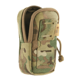 M-Tac PC Utility Pouch Elite i camouflage, alsidigt design med MOLLE-interface og Velcro-panel til patches, perfekt til taktisk brug.