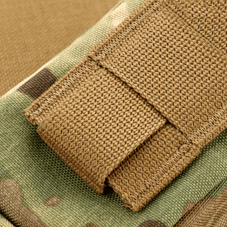 M-Tac PC Utility Pouch Elite med MOLLE-interface i robust Cordura, ideel til taktisk brug. Detaljebillede.