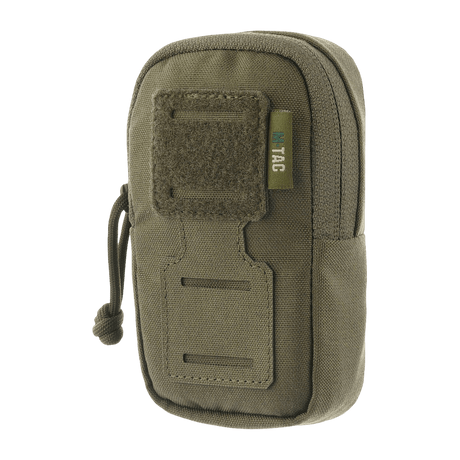 M-Tac PC Utility Pouch Elite, alsidig 500D Cordura-taske med MOLLE-interface og Velcro-panel, grøn farve