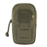 M-Tac PC Utility Pouch Elite, alsidig Cordura-pouch med MOLLE-interface til opbevaring af småting, med Velcro-panel og dræn. Mål: 13x6x3 cm.