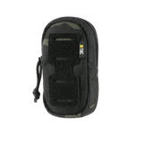 M-Tac Utility Shoulder Pouch Elite Gen.II i Cordura 500D Multicam Black med Velcro-panel til patches, set forfra.