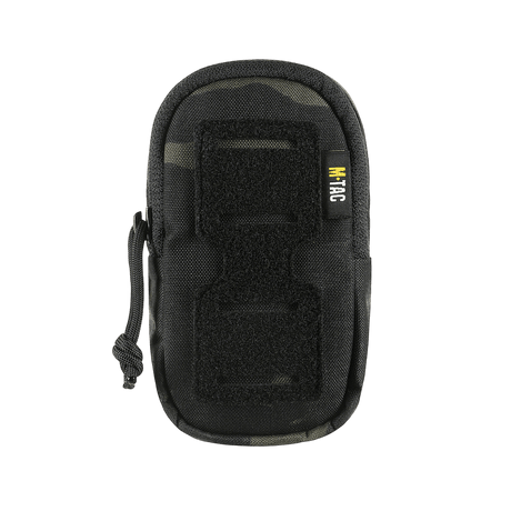 M-Tac Utility Shoulder Pouch Elite Gen.II i Cordura 500D Multicam Black med MOLLE-system og velcro-panel, mål: 13 x 7 x 4 cm.