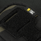 M-Tac Utility Shoulder Pouch Elite Gen.II i Cordura 500D Multicam Black med MOLLE-system og velcro til patches, nærbillede.