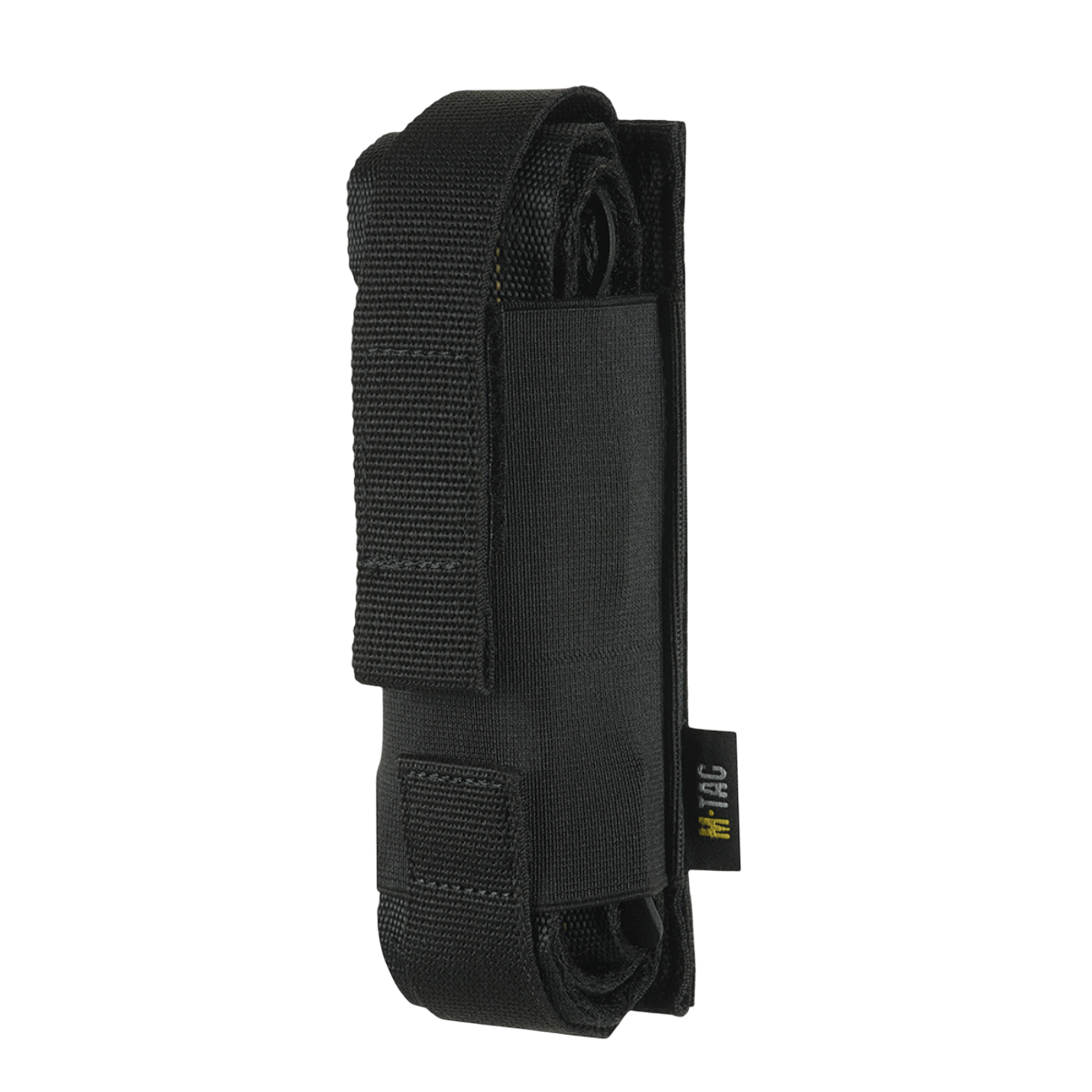 M-Tac Tourniquet Pouch Elastisk med MOLLE Gen.II i sort, elastisk MOLLE-taske til hurtig opbevaring af tourniquet, størrelse 15x5 cm.