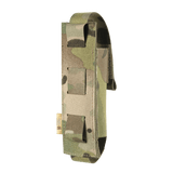 M-Tac Tourniquet Pouch Elastisk med MOLLE Gen.II i camouflage-design, set fra siden til hurtig tourniquet adgang.