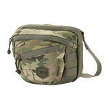M-Tac Sphaera Hex Hardsling Taske Gen.II Elite i camouflage med justerbar skulderrem og lynlåslukning for skjult opbevaring.