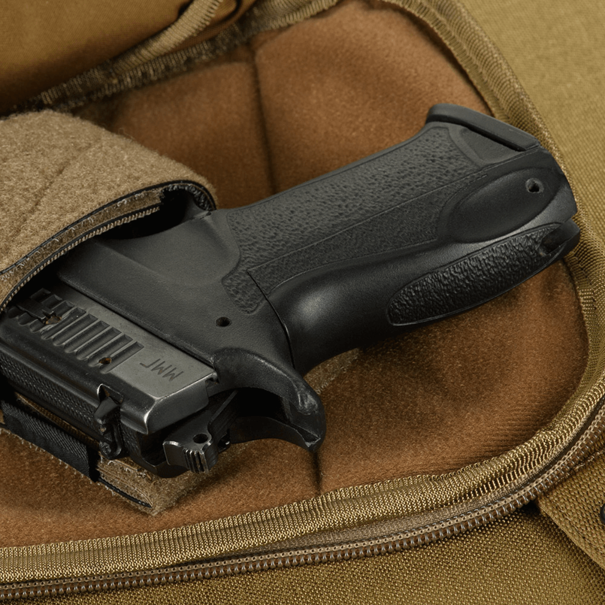 M-Tac Sphaera Hex Hardsling Taske Gen.II Elite med skjult bæring af våben og lynlåssystem, i robust Cordura og Hex polyester.