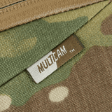 Nærbillede af M-Tac Sphaera Hex Hardsling Taske Gen.II Elite med Multicam mønster og Cordura-materiale.