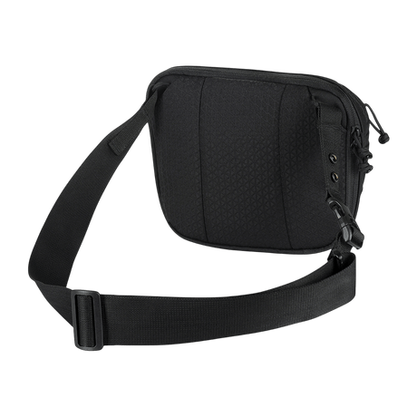 M-Tac Sphaera Hex Hardsling Taske Gen.II Elite med justerbar skulderrem og kompakte design i sort Cordura og Hex-polyester materiale.