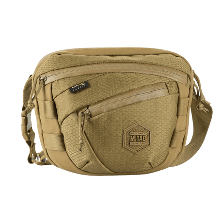 M-Tac Sphaera Hex Hardsling Taske Gen.II Elite i Cordura-materiale med justerbar skulderrem og lynlåslukninger.