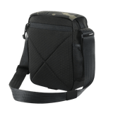 M-Tac Satellite Magnet Taske Elite Hex i sort Cordura med justerbar skulderrem og magnetisk Fidlock-lukning set bagfra.