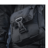 M-Tac Satellite Magnettaske Gen. II Elite Hex i sort Cordura, multifunktionel organizer-taske til daglig brug og våbenopbevaring.