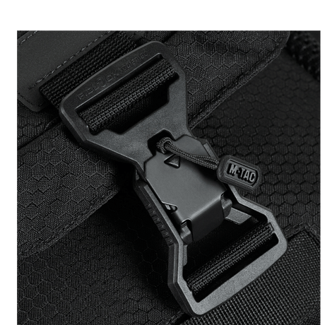 M-Tac Satellite Magnettaske Gen. II Elite Hex spænde detaljeret visning i slidstærke Cordura materialer.