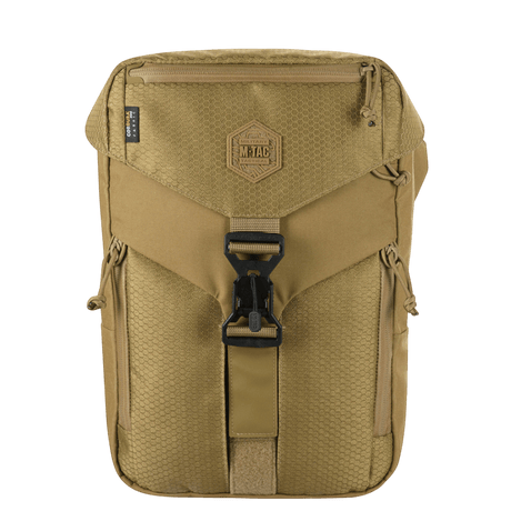 M-Tac Magnet XL Taske Elite Hex i beige med FidLock-låsesystem og Velcro-panel til universelt hylster