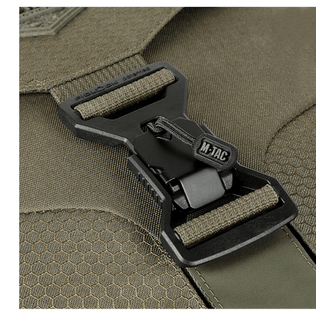 M-Tac Magnet XL Taske Elite Hex med FidLock-låsesystem og aftageligt Velcro-panel. Skuldertaske i en robust og funktionel design.