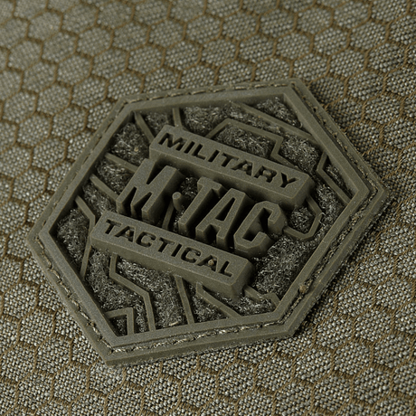 M-Tac Magnet XL Taske Elite Hex patch close-up med hexagonalt mønster