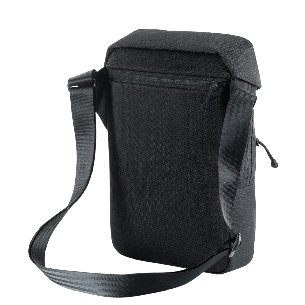 M-Tac Magnet XL Taske Elite Hex i sort med skulderrem og FidLock låsesystem