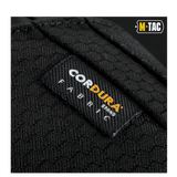 Nærbillede af M-Tac Magnet XL Taske Elite Hex, viser Cordura-stofdetaljer og M-TAC-logoet.
