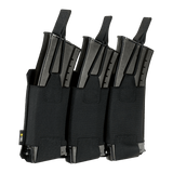 M‑Tac Elastisk Triple Magazine Pouch Elite til opbevaring af tre AK/AR-magasiner i let og kompakt design med MOLLE Laser Cut.