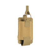 M‑Tac Elastisk Single Magazine Pouch Elite i Cordura 500D, kompatibel med MOLLE Laser Cut, beige design