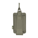 M‑Tac Elastisk Single Magazine Pouch Elite til AK/AR, kompakt Cordura design, MOLLE kompatibel, åben for hurtig adgang.