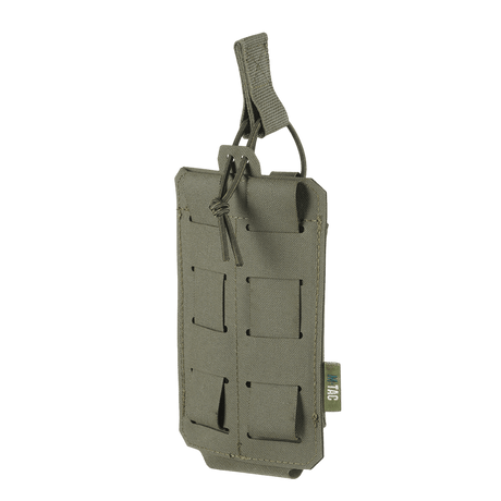 M‑Tac Elastisk Single Magazine Pouch Elite til AK/AR magasin, lavet af Cordura 500D, kompatibel med MOLLE Laser Cut-monteringssystem.